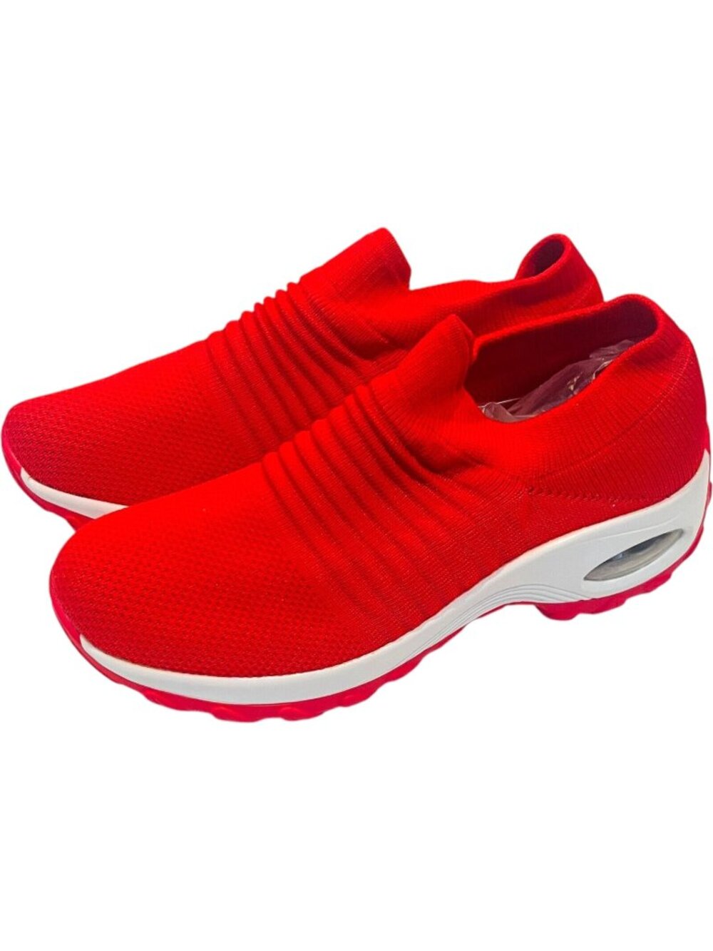 Hypersoft Women’s Slip On Shoes Red Size 9.5 US / 40 EU NEW Comfort Flats